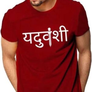 yaduvanshi printed t shirt