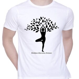 yoga printed t shirts