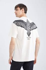 eagle print t shirt